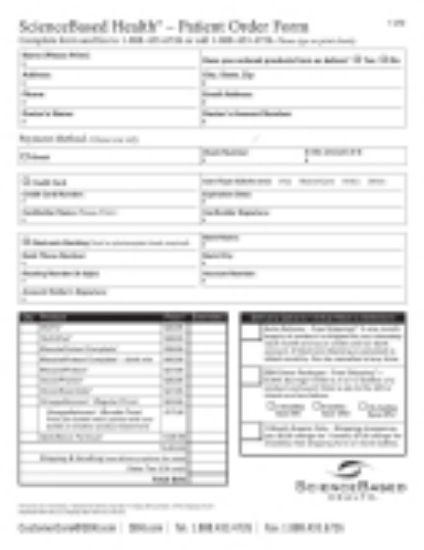 Picture of Patient_Order_Form (for patient orders from SBH)