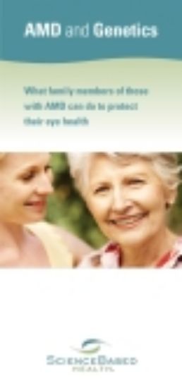 Picture of OP_AMD & Genetics Patient Brochure (for family members of AMD patients; Use with OcularProtect or OcularEssentials) 
